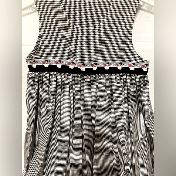 Girls Holiday Dress / Snowman w/Velvet Dress Girl Size 4 Christmas / Holiday - Picture 14 of 15